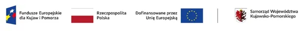 Fundusze Europejskie dla Kujaw i Pomorza, Rzeczpospolita Polska, Dofinansowane przez Unię Europejską, Samorząd Województwa Kujawsko-Pomorskiego
